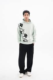 Oversized hoodie, full look