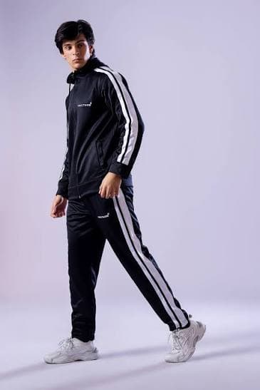 Black track jacket